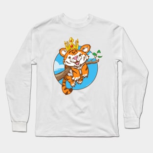 Tiger Cub King Long Sleeve T-Shirt